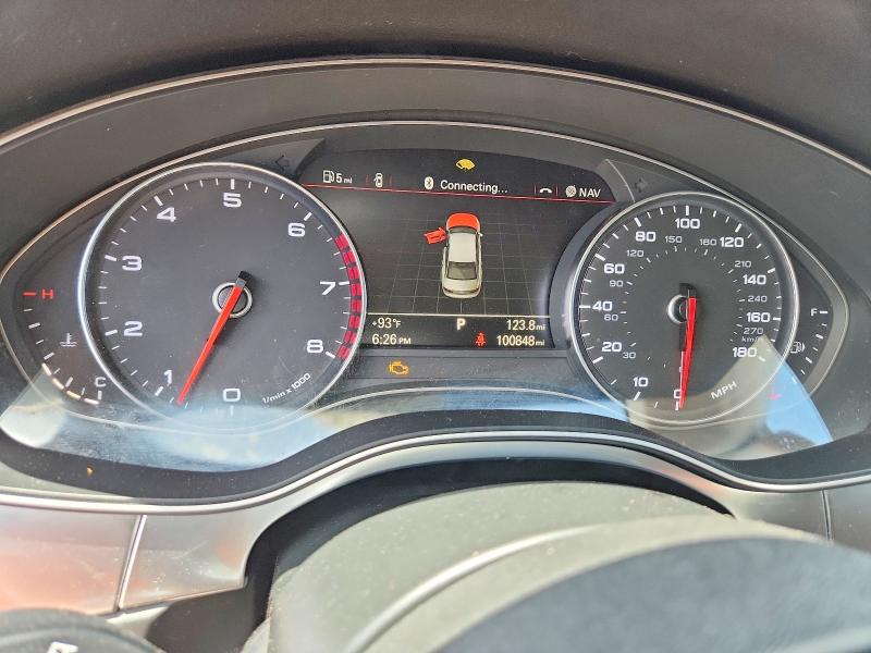 2012 Audi A6 VIN WAUHGAFC8CN145006 COPART salvage auction — MINOR DENT/SCRATCHES, Nc - Certificate Of Title, sold $1,800 on 2026-07-14 (photo 9)
