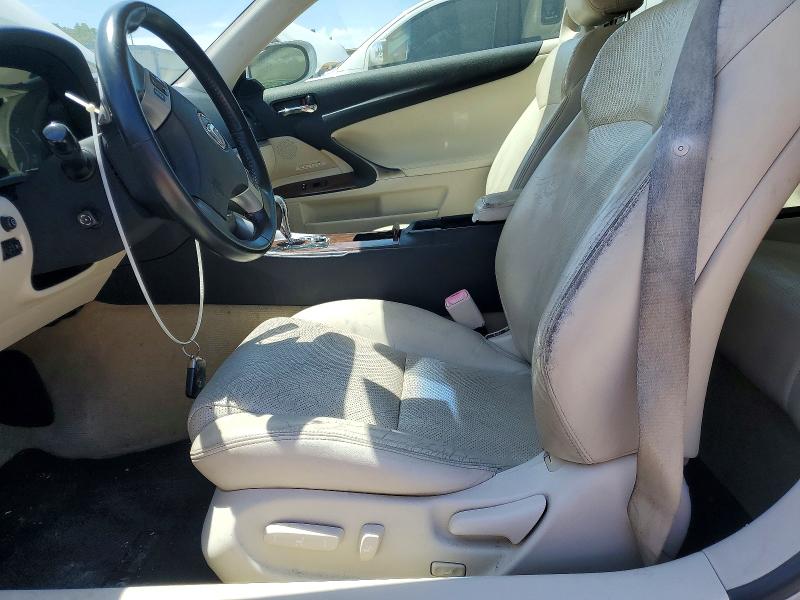 2012 Lexus VIN JTHFF2C2XC2524328 COPART salvage auction — FRONT END, VA - CERTIFICATE OF TITLE, sold $1,950 on 2026-07-28 (photo 7)