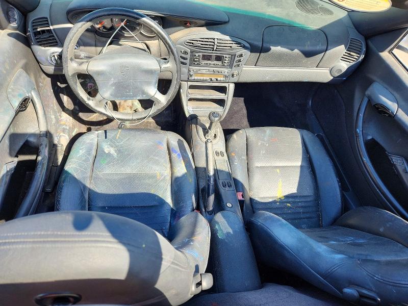 1997 Porsche Boxster VIN WP0CA2985VS624614 COPART salvage auction — FRONT END, Ca - Salvage Certificate, sold $1,100 on 2026-07-06 (photo 8)