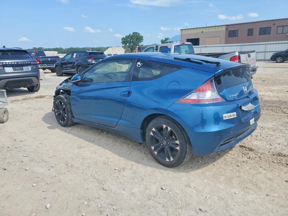 2014 Honda Cr-z VIN JHMZF1D68ES002874 COPART salvage auction — FRONT END, Ks - Cert Of Title-Salvage, sold $500 on 2026-07-23 (photo 2)