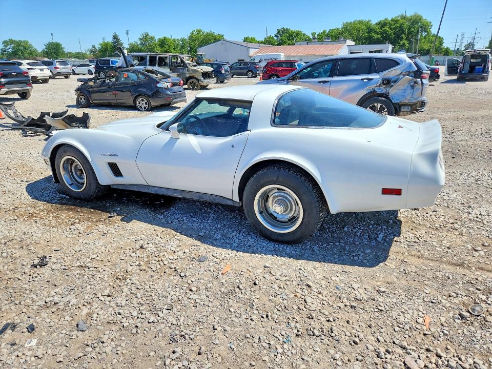 1982 Chevrolet Corvette VIN 1G1AY8781C5118677 COPART salvage auction — MINOR DENT/SCRATCHES, Ky - Certificate Of Title (P), sold $4,150 on 2026-07-02 (photo 2)
