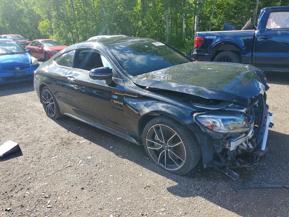 2020 Mercedes-benz C class VIN WDDWJ6EB4LF947490 COPART salvage auction — FRONT END, ON - PERMIT SALVAGE, sold $1,200 on 2026-07-28 (photo 4)