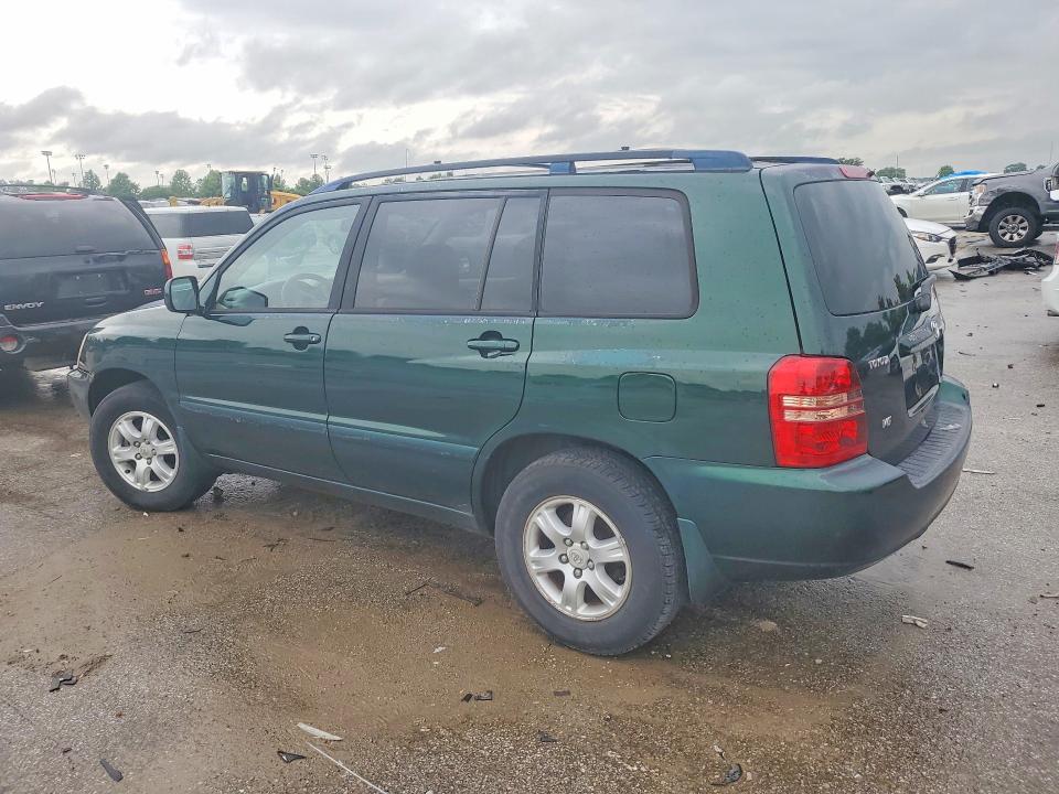 2002 Toyota Highlander VIN JTEGF21A920033027 COPART salvage auction — MINOR DENT/SCRATCHES, MO - CERTIFICATE OF TITLE (P), sold $300 on 2026-07-31 (photo 2)