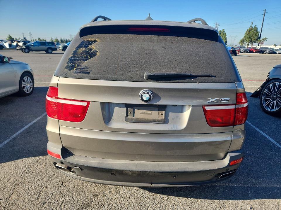 2008 BMW X5 VIN 5UXFE83518LZ98802 COPART salvage auction — FRONT END, Ca - Salvage Certificate, sold $400 on 2026-07-02 (photo 6)
