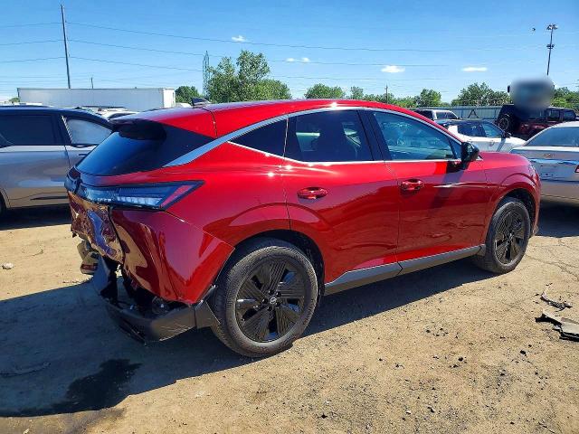 2025 Nissan Murano VIN 5N1AZ3BS3SC124285 COPART salvage auction — REAR END, Salvage Title, sold $10,300 on 2026-08-25 (photo 3)