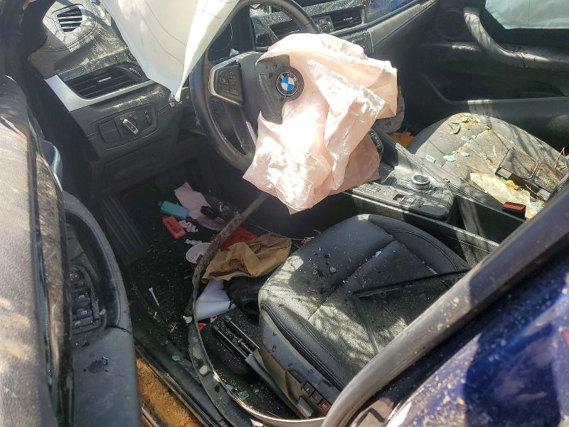 2021 BMW X1 VIN WBXJG9C05M5S54931 COPART salvage auction — ROLLOVER, Sc - Cert Of Title-Salvage, sold $1,650 on 2026-08-03 (photo 8)