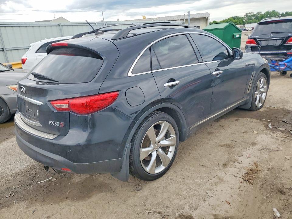 2010 Infiniti Fx50 VIN JN8BS1MW1AM830377 COPART salvage auction — MECHANICAL, Mt - Certificate Of Title, sold $250 on 2026-08-03 (photo 3)