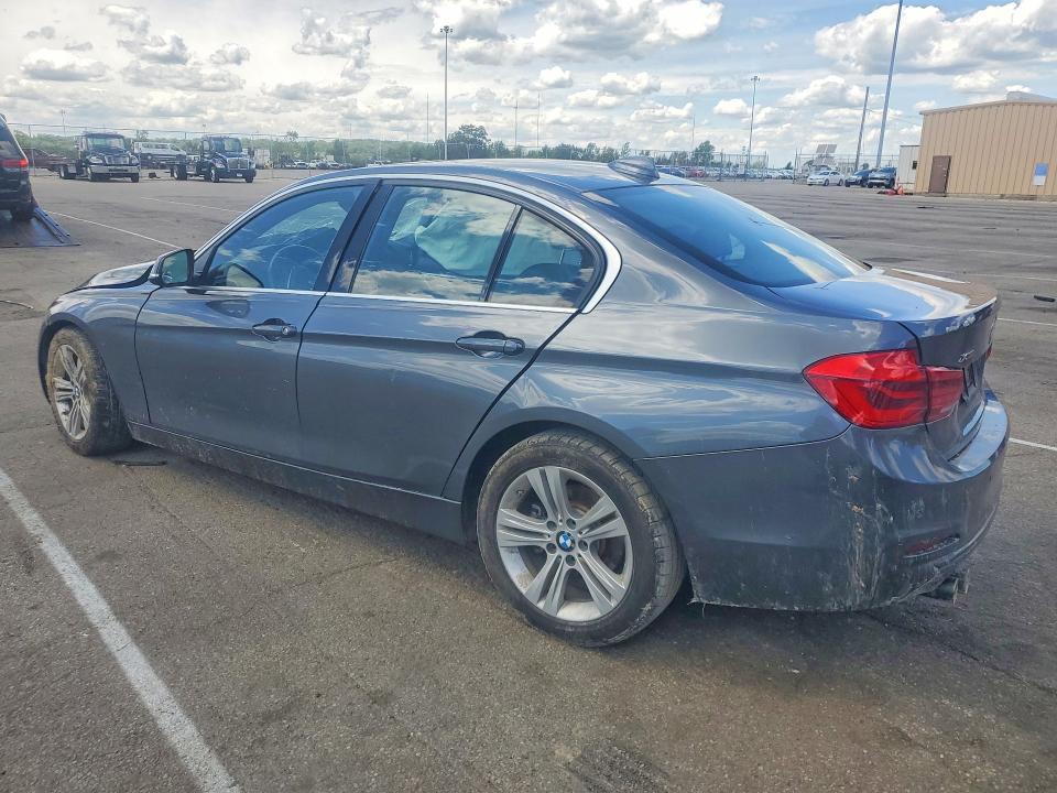2018 BMW 3er VIN WBA8D9C59JA614301 COPART salvage auction — SIDE, Oh - Cert Of Title-Salvage, sold $350 on 2026-07-15 (photo 2)