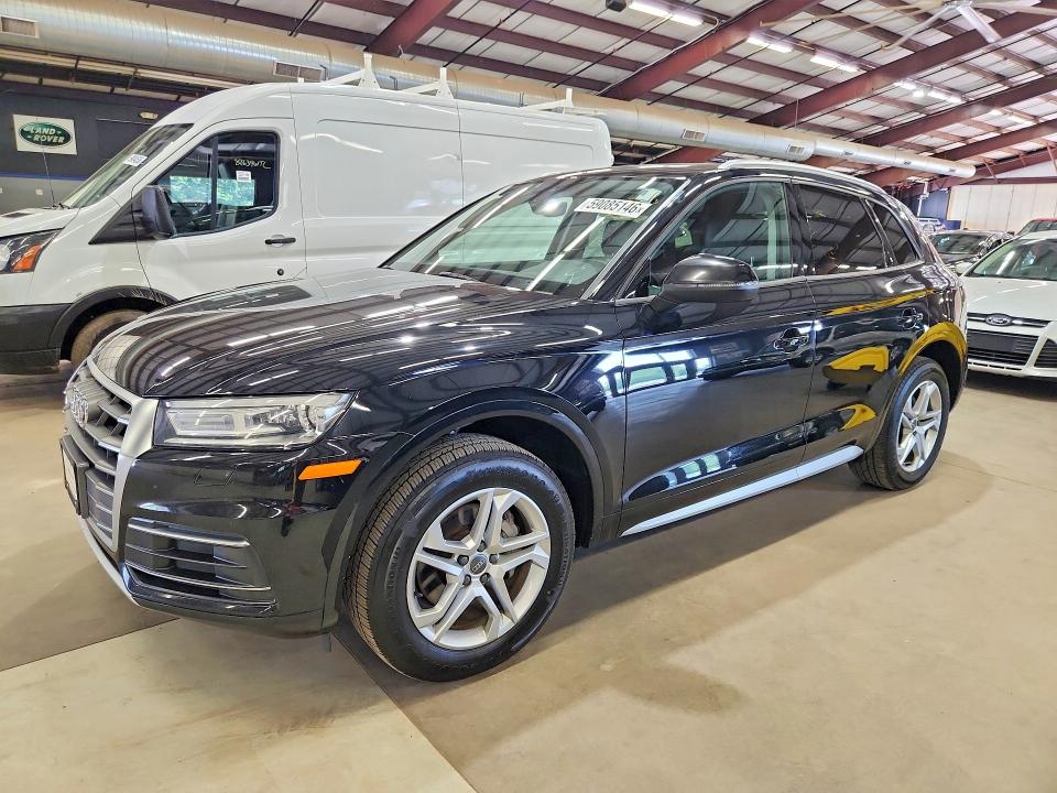 2018 Audi Q5 VIN WA1ANAFY1J2133617 COPART salvage auction — MINOR DENT/SCRATCHES, Ct - Certificate Of Title (P), sold $7,900 on 2026-07-30 (photo 1)