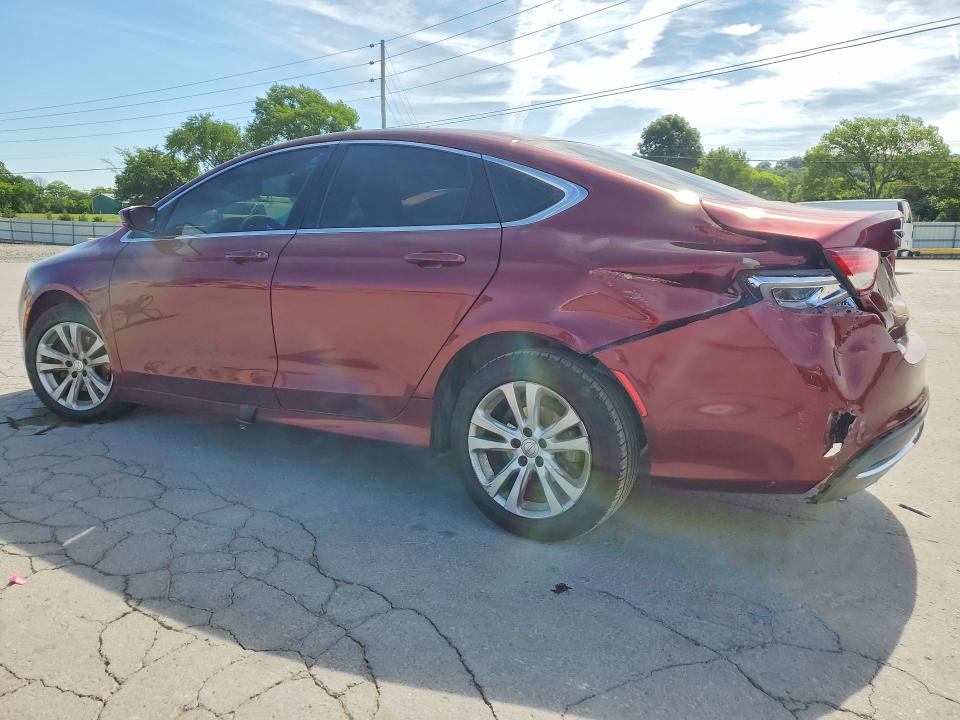 2016 Chrysler 200 VIN 1C3CCCAB2GN132961 COPART salvage auction — SIDE, Tn - Salvage Certificate, sold $575 on 2026-07-13 (photo 2)