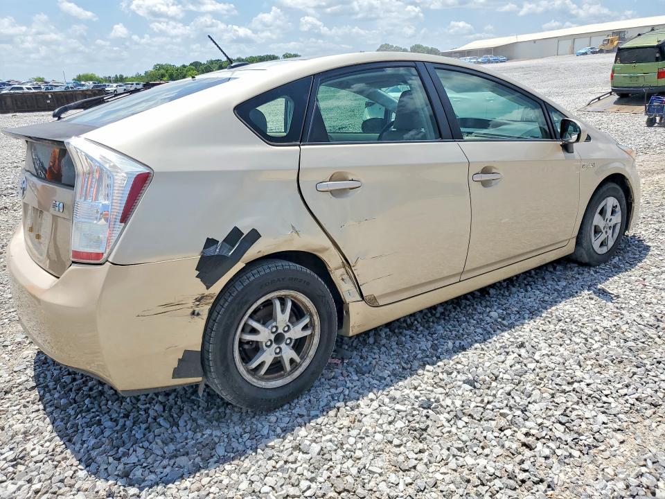 2010 Toyota Prius VIN JTDKN3DU5A1034634 COPART salvage auction — REAR END, Tn - Salvage Certificate, sold $175 on 2026-07-21 (photo 3)