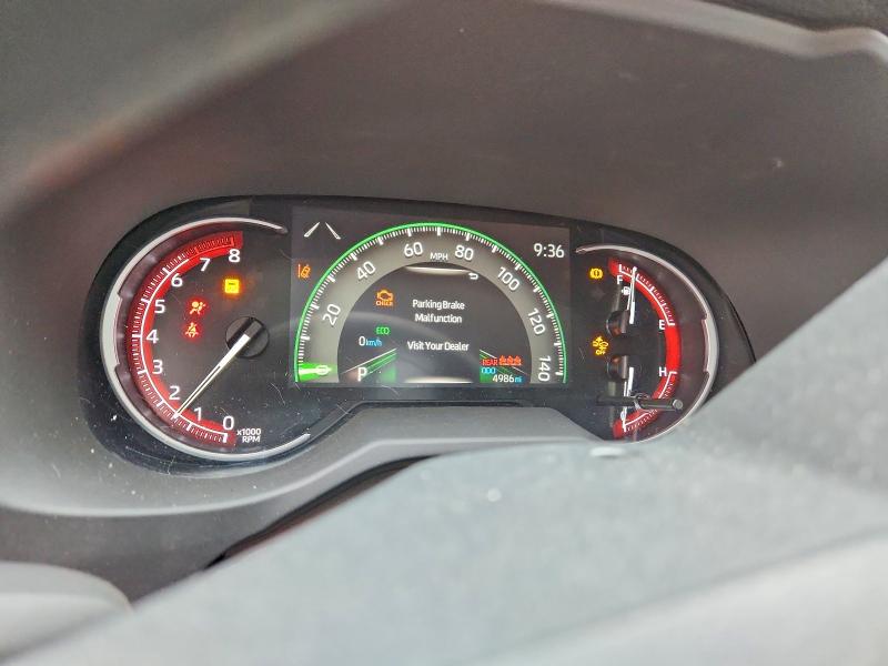 2025 Toyota Rav 4 VIN 2T3F1RFV3SC499813 COPART salvage auction — FRONT END, Il - Salvage Certificate, sold $5,900 on 2026-07-27 (photo 9)