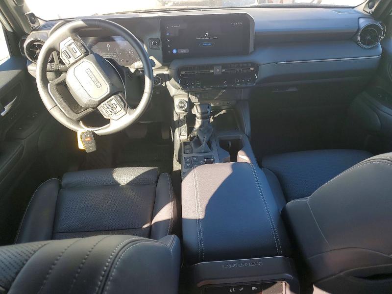 2025 Toyota Land cruiser VIN JTEABFAJ2S5017196 COPART salvage auction — REAR END, Ca - Salvage Certificate, sold $42,000 on 2026-07-06 (photo 8)