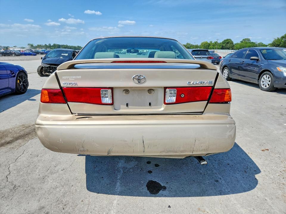 2001 Toyota Camry VIN JT2BG22K310597119 COPART salvage auction — FRONT END, Tn - Salvage Certificate, sold $250 on 2026-07-08 (photo 6)