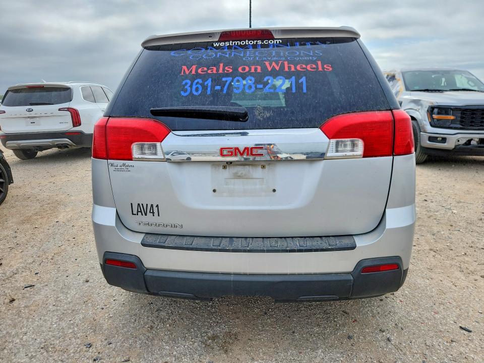 2015 Gmc Terrain VIN 2GKALNEKXF6425135 COPART salvage auction — FRONT END, Tx - Salvage Vehicle Title, sold $875 on 2026-07-09 (photo 6)