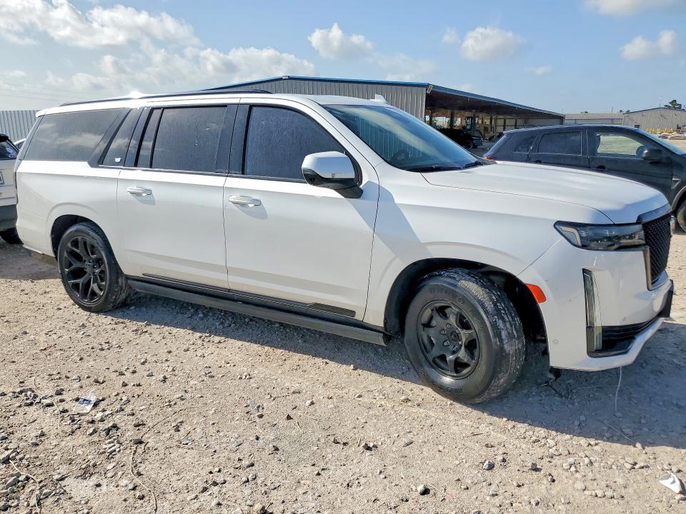 2021 Cadillac Escalade VIN 1GYS4PKL4MR208925 COPART salvage auction — FRONT END, Tx - Certificate Of Title, sold $41,250 on 2026-07-24 (photo 4)