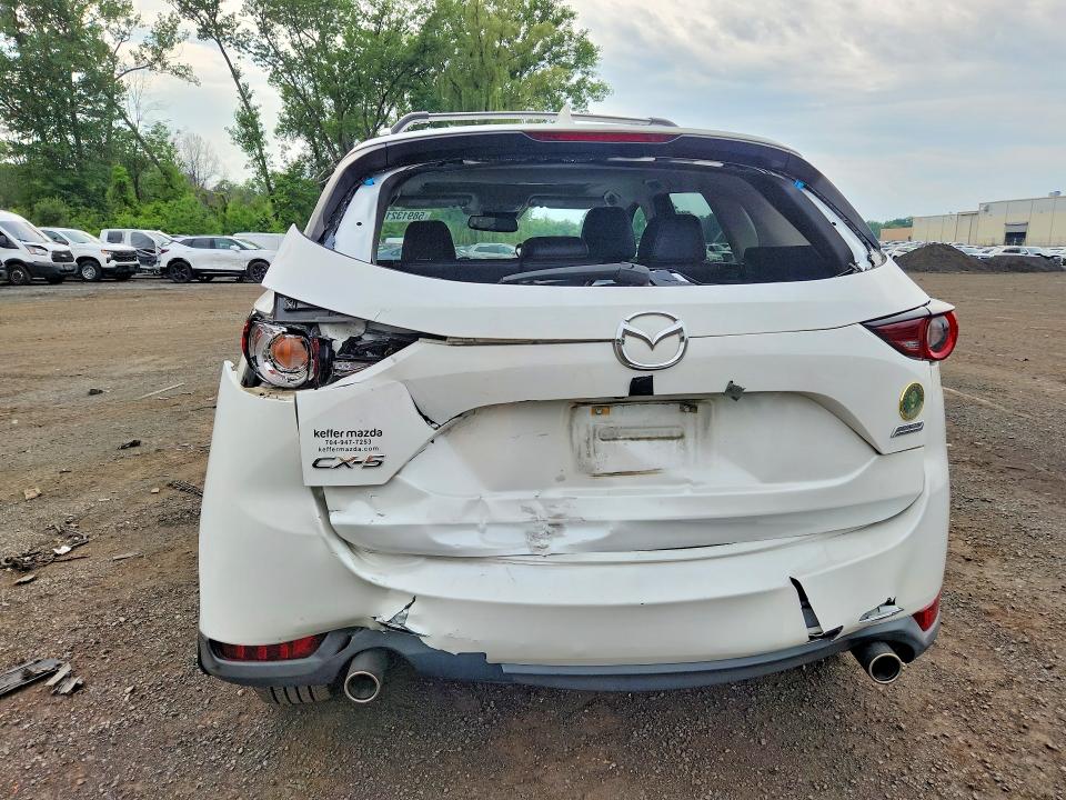2019 Mazda Cx-5 VIN JM3KFACM8K0666464 COPART salvage auction — REAR END, Nc - Salvage Certificate Of Title, sold $3,250 on 2026-07-24 (photo 6)