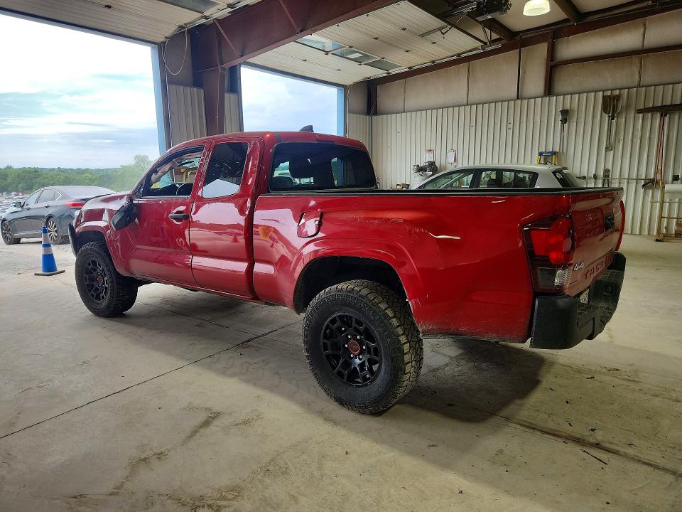 2022 Toyota Tacoma VIN 3TYSX5EN4NT013607 COPART salvage auction — FRONT END, Pa - Certificate Of Salvage, sold $9,800 on 2026-07-31 (photo 2)