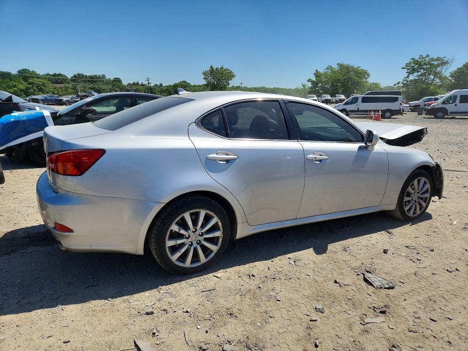 2007 Lexus Is 250 VIN JTHCK262372011521 COPART salvage auction — FRONT END, Md - Cert Of Salvage > 75% Damage, sold $1,300 on 2026-07-28 (photo 3)