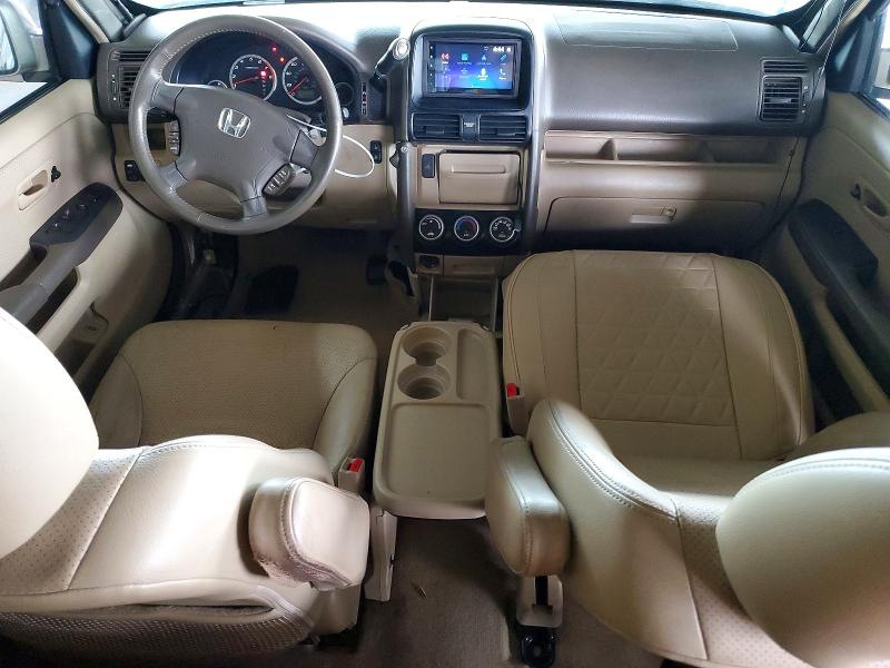 2006 Honda Cr-v VIN JHLRD78956C062320 COPART salvage auction — WATER/FLOOD, CA - SALVAGE CERTIFICATE, sold $1,650 on 2026-07-13 (photo 8)