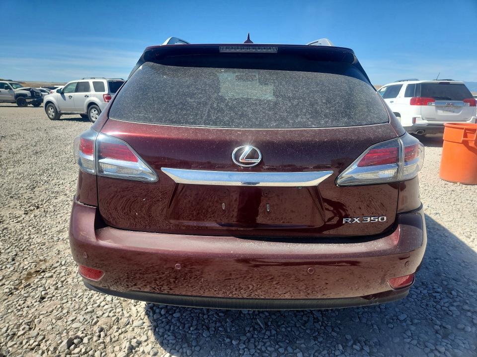 2013 Lexus Rx VIN 2T2BK1BA5DC157321 COPART salvage auction — FRONT END, Ca - Salvage Certificate, sold $5,500 on 2026-07-03 (photo 6)