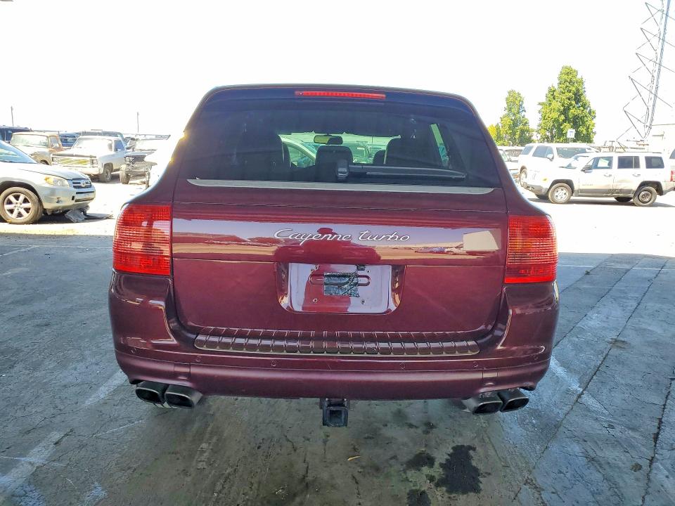 2005 Porsche Cayenne VIN WP1AC29P95LA91085 COPART salvage auction — FRONT END, Ca - Dis/Dlr/Exp Only Clean Title, sold $125 on 2026-07-09 (photo 6)