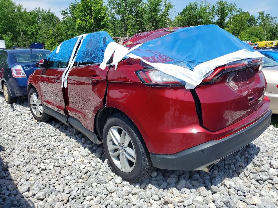 2017 Ford Edge VIN 2FMPK4J91HBC42329 COPART salvage auction — ALL OVER, OH - CERT OF TITLE-SALVAGE, sold $475 on 2026-07-02 (photo 2)