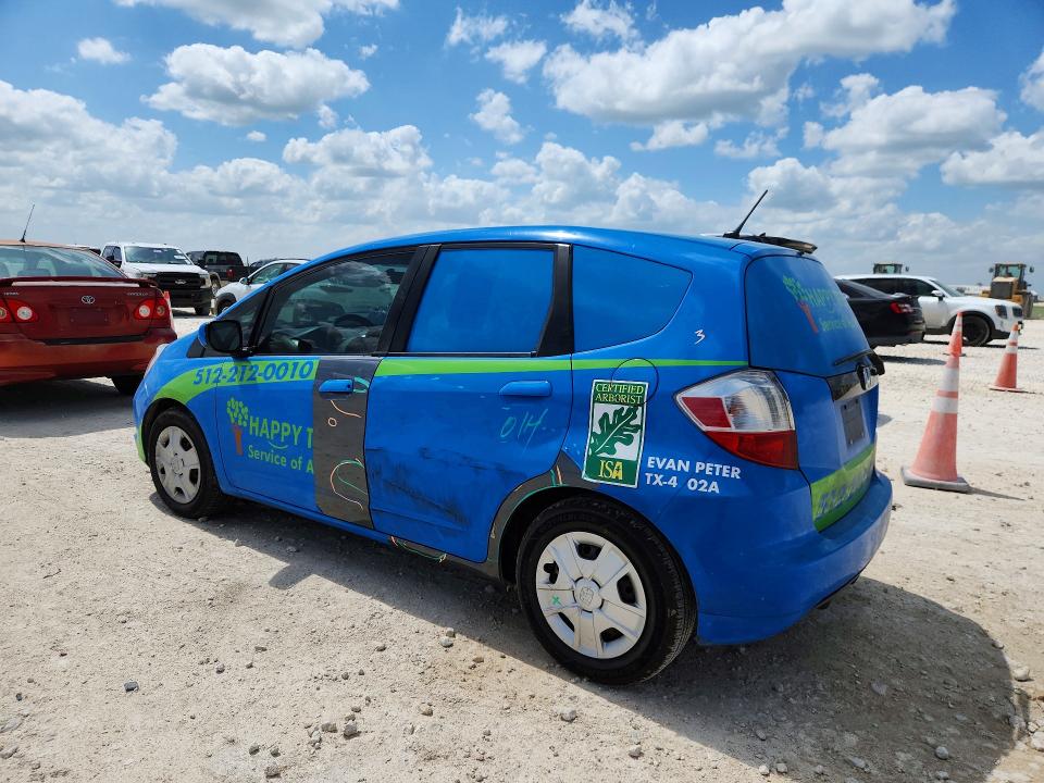2012 Honda VIN JHMGE8H38CC032662 COPART salvage auction — SIDE, Tx - Salvage Vehicle Title, sold $2,050 on 2026-07-02 (photo 2)