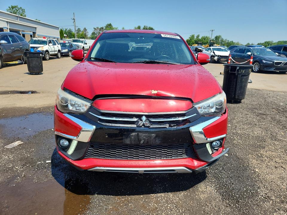 2019 Mitsubishi Outlander VIN JA4AR3AU1KU014573 COPART salvage auction — FRONT END, CT - CERT OF TITLE-SALVAGE, sold $2,700 on 2026-07-28 (photo 5)