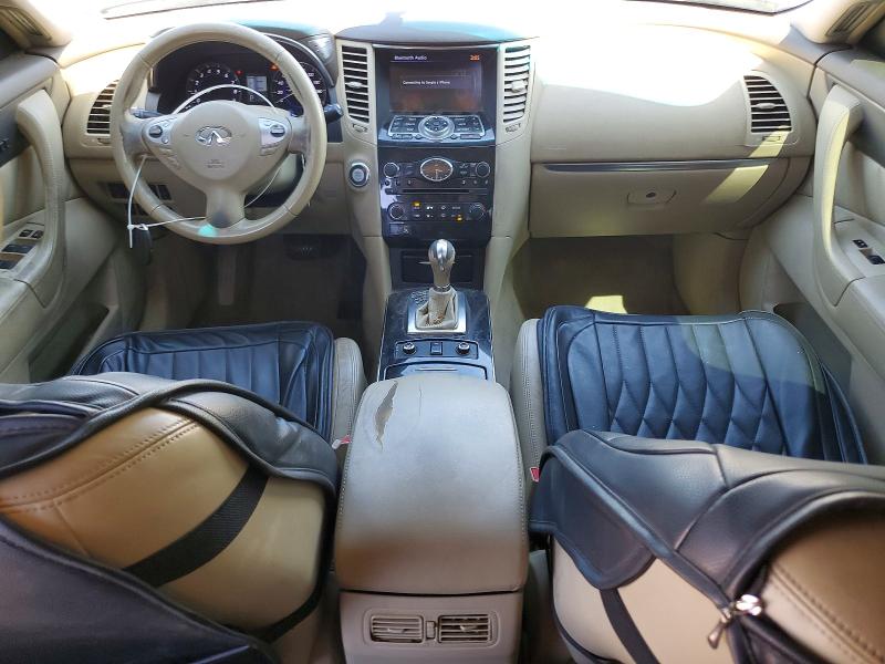 2012 Infiniti VIN JN8AS1MU6CM120808 COPART salvage auction — FRONT END, Nv - Salvage Title, sold $475 on 2026-07-29 (photo 8)