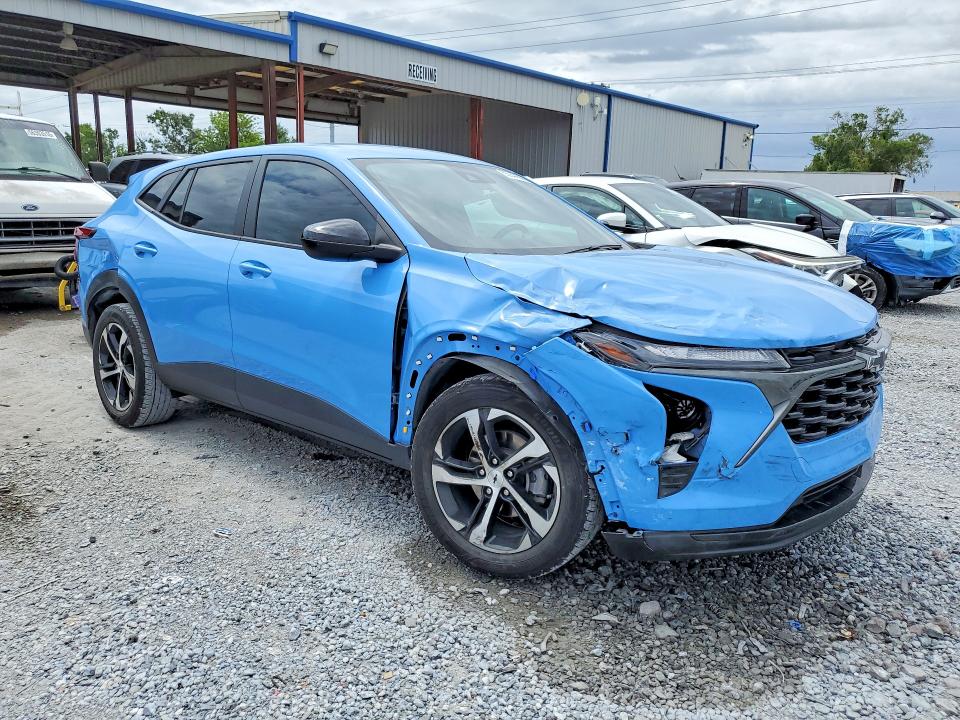 2024 Chevrolet Trax VIN KL77LGE25RC059952 COPART salvage auction — FRONT END, Fl - Cert Of Title Slvg Rebuildable, sold $7,000 on 2026-07-17 (photo 4)