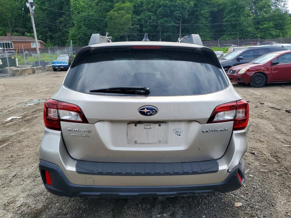 2018 Subaru Outback VIN 4S4BSACC1J3353986 COPART salvage auction — REAR END, Md - Cert Of Salvage > 75% Damage, sold $3,950 on 2026-07-02 (photo 6)