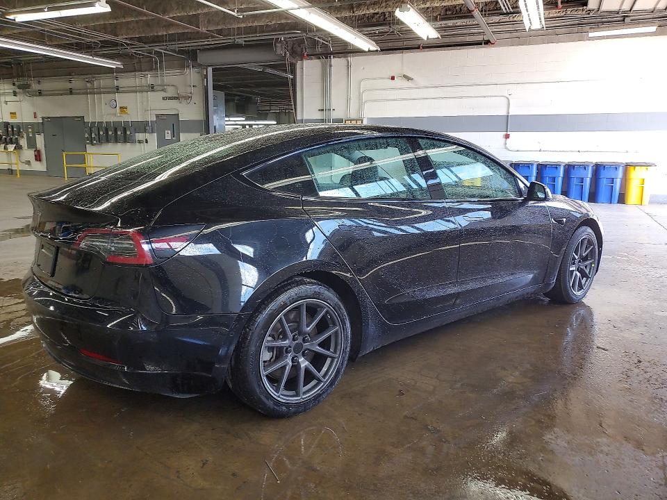 2022 Tesla Model 3 VIN 5YJ3E1EA2NF286643 COPART salvage auction — UNDERCARRIAGE, Il - Salvage Certificate, sold $5,200 on 2026-07-20 (photo 3)