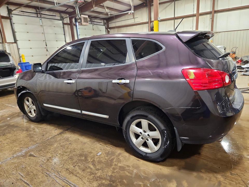 2013 Nissan Rogue VIN JN8AS5MV3DW661403 COPART salvage auction — FRONT END, Pa - Certificate Of Salvage, sold $525 on 2026-07-17 (photo 2)