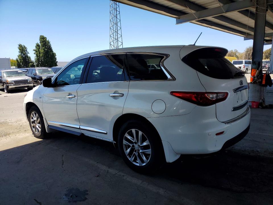 2014 Infiniti Qx60 VIN 5N1AL0MM0EC513050 COPART salvage auction — SIDE, Ca - Dis/Dlr/Exp Only Lien Papers, sold $425 on 2026-07-21 (photo 2)