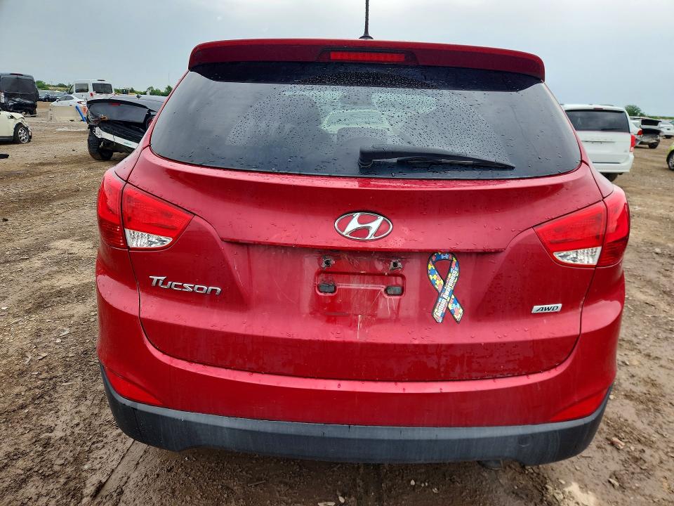 2015 Hyundai Tucson VIN KM8JTCAF3FU022426 COPART salvage auction — SIDE, Il - Salvage Certificate, sold $250 on 2026-07-21 (photo 6)
