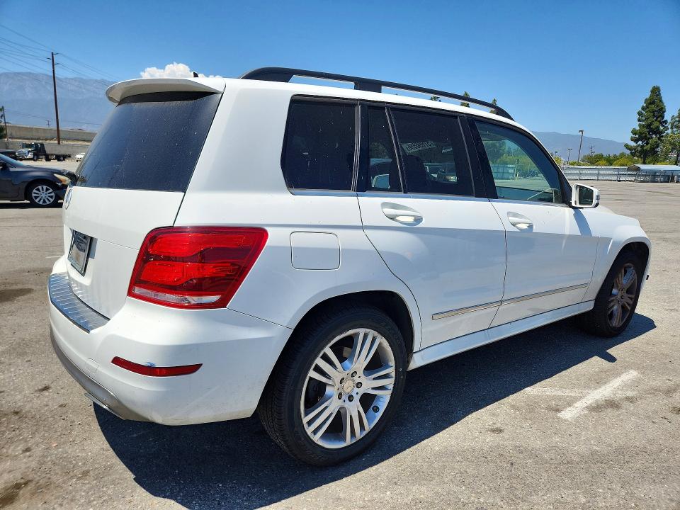2014 Mercedes-benz Glk-klasse VIN WDCGG5HB8EG337490 COPART salvage auction — FRONT END, CA - SALVAGE CERTIFICATE, sold $2,500 on 2026-07-30 (photo 3)