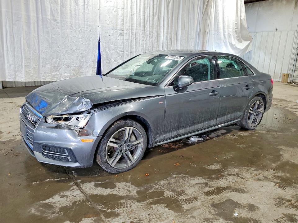 2018 Audi A4 VIN WAUENAF40JA029756 COPART salvage auction — FRONT END, Ny - Mv-907A Salvage Certificate, sold $4,950 on 2026-07-06 (photo 1)