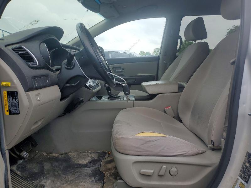 2016 Kia SEDONA VIN KNDMB5C15G6087446 COPART salvage auction — MECHANICAL, On - Permit No Brand - Fit, sold $925 on 2026-07-07 (photo 7)