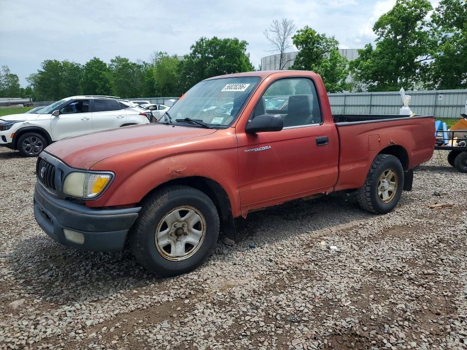 2001 Toyota Tacoma VIN 5TENL42N11Z828427 COPART salvage auction — REAR END, NY - CERTIFICATE OF TITLE, sold $725 on 2026-07-13 (photo 1)