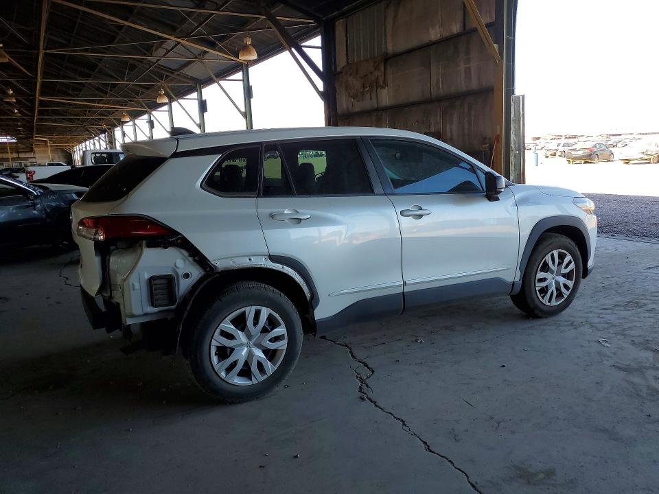 2022 Toyota Corolla cross VIN 7MUAAAAG0NV009262 COPART salvage auction — REAR END, Az - Cert Of Title - Salvage, sold $9,100 on 2026-07-27 (photo 3)