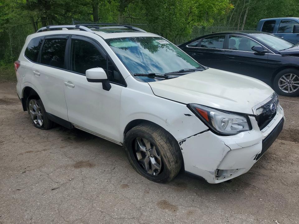 2017 Subaru Forester VIN JF2SJHDC5HH432333 COPART salvage auction — WATER/FLOOD, ON - PERMIT IRREPAIRABLE, sold $275 on 2026-07-23 (photo 4)