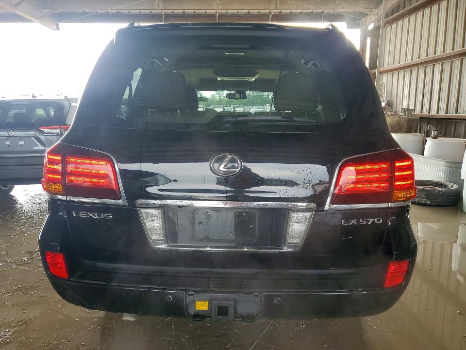 2010 Lexus Lx VIN JTJHY7AX4A4054926 COPART salvage auction — FRONT END, Tx - Salvage Vehicle Title, sold $14,200 on 2026-07-10 (photo 6)