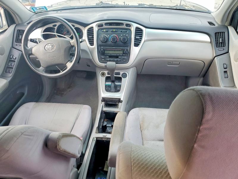 2004 Toyota Highlander VIN JTEDP21A040022047 COPART salvage auction — FRONT END, Ny - Mv-907A Salvage Certificate, sold $625 on 2026-07-09 (photo 8)