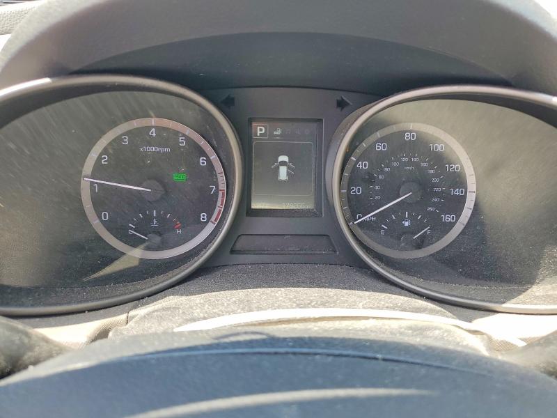 2017 Hyundai Santa fe VIN KM8SMDHF2HU257111 COPART salvage auction — MINOR DENT/SCRATCHES, Pa - Non Public Clean Title, sold $1,650 on 2026-07-14 (photo 9)