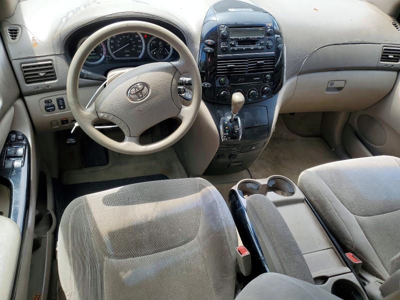 2004 Toyota Sienna VIN 5TDZA23CX4S018210 COPART salvage auction — REAR END, Ar - Cert Of Title-Salvage, sold $425 on 2026-07-27 (photo 8)