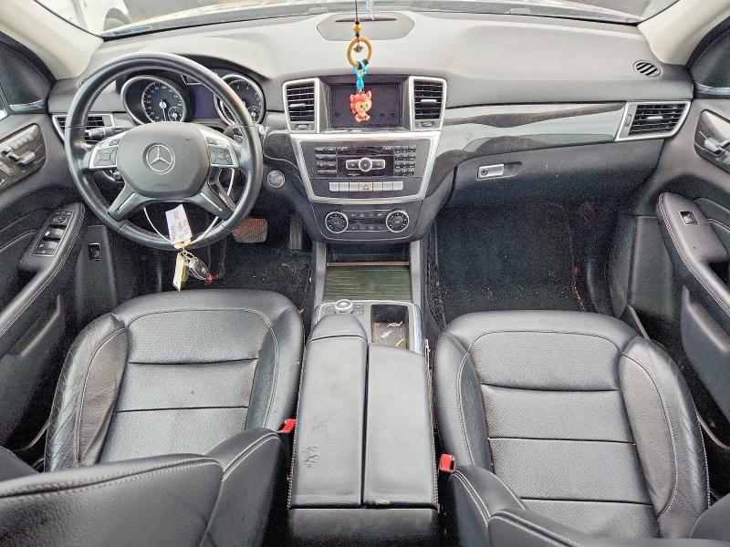 2015 Mercedes-benz M-klasse VIN 4JGDA5HB9FA550863 COPART salvage auction — REAR END, IL - SALVAGE CERTIFICATE, sold $7,800 on 2026-07-28 (photo 8)