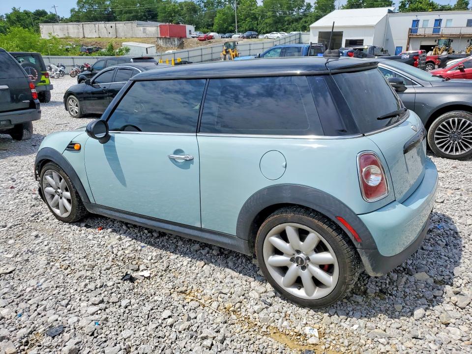 2013 Mini Cooper VIN WMWSU3C55DT545604 COPART salvage auction — MECHANICAL, Ky - Cert Of Title-Rebuilt Vehicle, sold $600 on 2026-08-14 (photo 2)