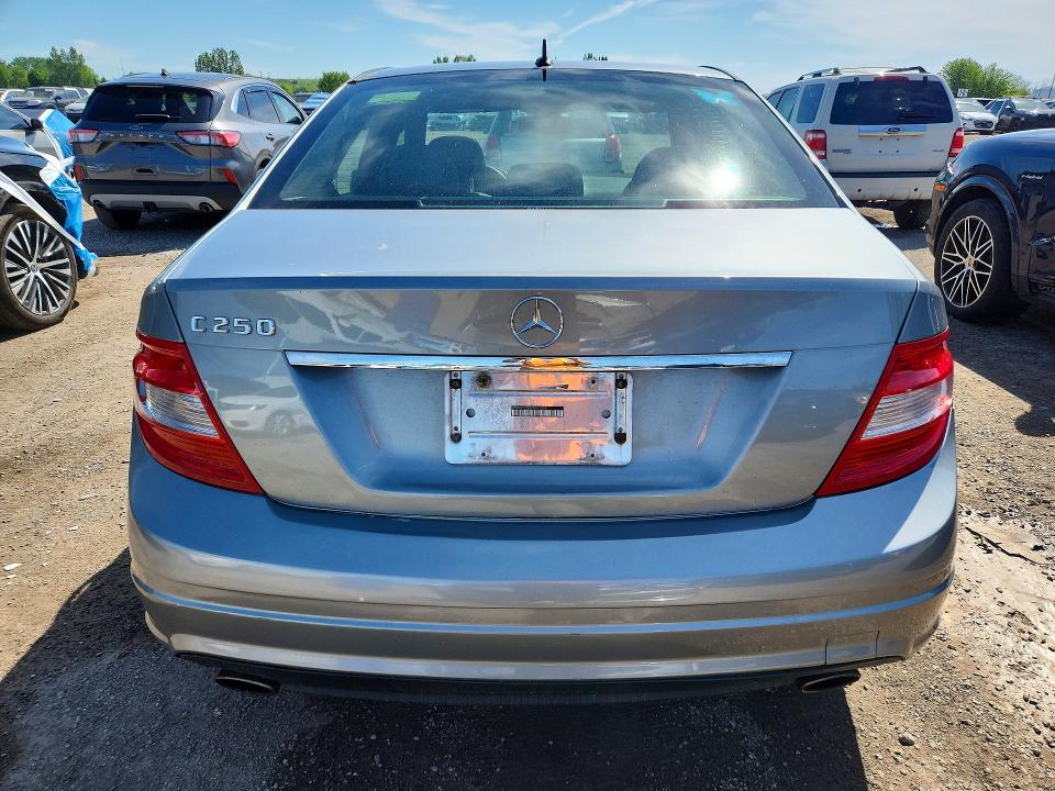 2011 Mercedes-benz C class VIN WDDGF5CB9BF587828 COPART salvage auction — FRONT END, On - Permit No Brand - Unfit, sold $750 on 2026-07-28 (photo 6)