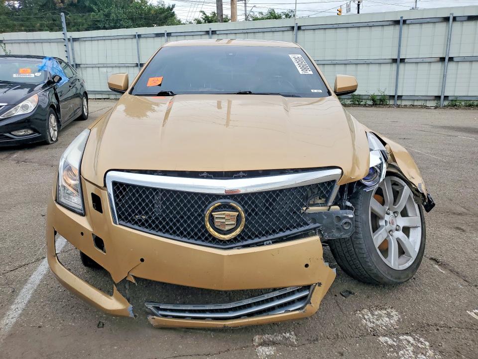 2013 Cadillac Ats VIN 1G6AA5RA3D0100273 COPART salvage auction — FRONT END, Oh - Cert Of Title-Salvage, sold $300 on 2026-07-10 (photo 5)
